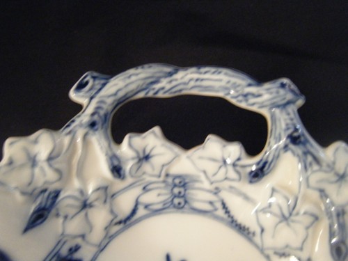 Meissen Ciotola con manico CIPOLLA BLU 11 1/2" - Foto 3 di 5