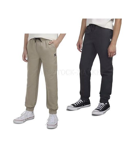 NEW BOY'S YOUTH HURLEY PERFORMANCE JOGGER PANT! LOGO BRANDED WAISTBAND! VARIETY! - Picture 1 of 3