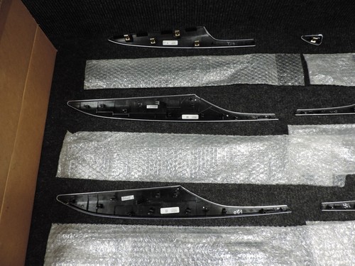 👍 2013-2014 GM CADILLAC ATS OE NEW BRUSHED ALUMINUM INTERIOR TRIM KIT #22979124 - Picture 5 of 7