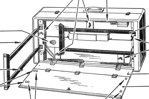 FARFISA COMPACT DELUXE Service Manual Reparatur Schaltplan Schaltplan - Bild 2 von 8