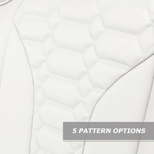 MODZ® FS2 Custom Golf Cart Front Seat for EZGO RXV - [2008-Up] - White - Picture 26 of 43