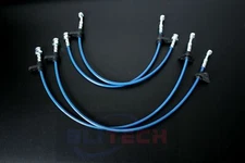 Front & Rear Stainless Steel Brake Line Kit for 92-95 Honda Civic w/rear disc EG