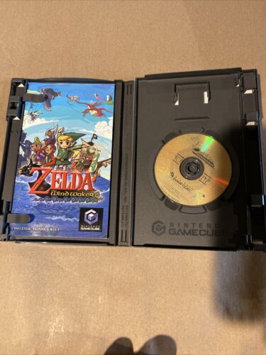 Legend Of Zelda The Wind Waker Nintendo GameCube - Not For Resale Artwork - Picture 3 of 4