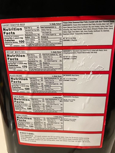 Readywise 110 Serving Emergency Food Supply Meat and Sides Bucket - Picture 4 of 4