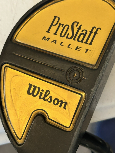 Wilson Pro Staff Mallet Putter RH 35" Wilson Grip - Picture 1 of 5