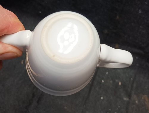 Tazza bambino HTF Fiesta bianca con 2 manici per tazza bambini Baby’s Fiesta - Foto 6 di 9