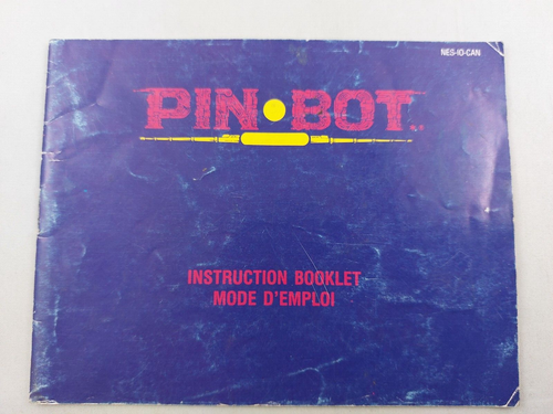Pin Bot (Nintendo NES) Instruction Manual ONLY - Bild 1 von 2