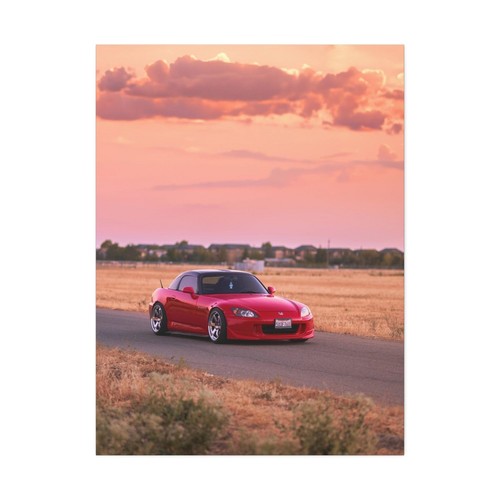 Honda S2000 High Resolution Museum Quality Vertical Canvas Print #015 - Picture 2 of 10