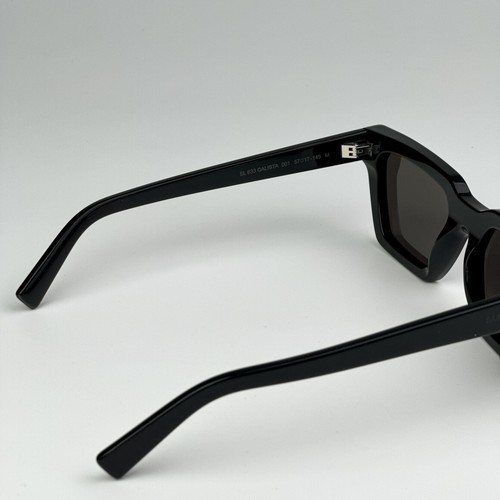 Saint Laurent Damen Sonnenbrille Schwarz Cat Eye SL633 CALISTA 001 BRANDNEU - Bild 5 von 12
