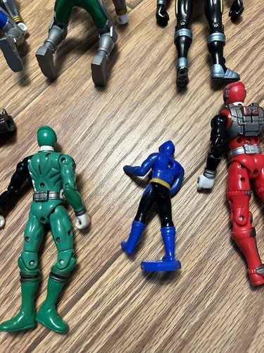 Power Rangers mixed lot of 9 action figures - Picture 10 of 11