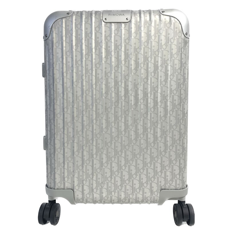 Rimowa x Christian Dior Cabin Travel Carry Suitcase 33L 2-3 Days Silver TSA