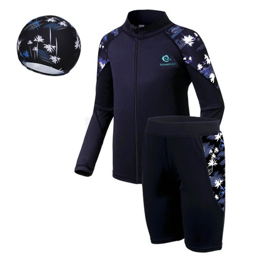 Boys Outfits Bathing Swimsuit Pants Tracksuits UPF50+ Activewear Stretchy Pool - Picture 18 of 33