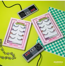TMNT Lash Party Mink 4 Pairs w/ Adhesive Colored Tips Vegan Cruelty Free