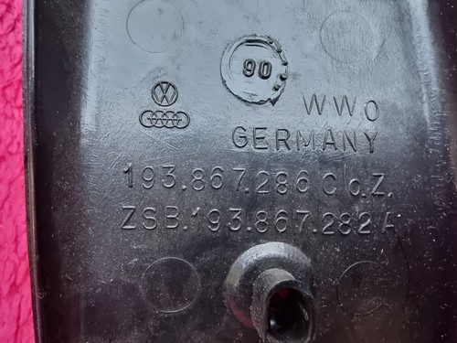 Revestimiento de columnas B cubierta pilar B VW Golf 2 193867286C 193867282A - Imagen 4 de 4