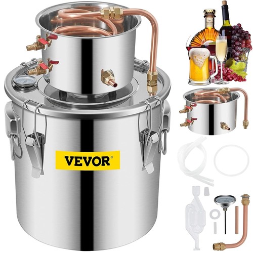5Gal/20L Alcohol Distiller Stainless Steel Distillery Kit for Alcohol with Co... - Picture 2 of 10