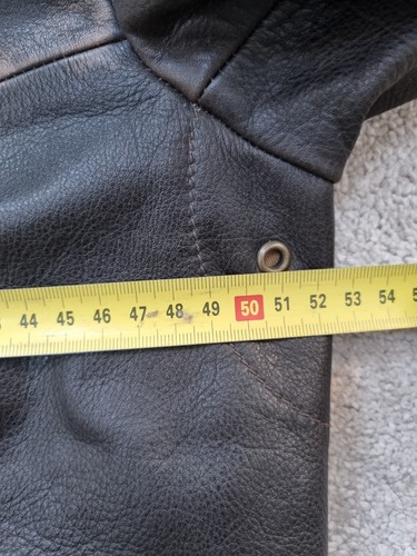Belstaff Mens Brown Cow BLeather Full Zip Jacket Motorcycle BNWT RRP £600 - Picture 19 of 22
