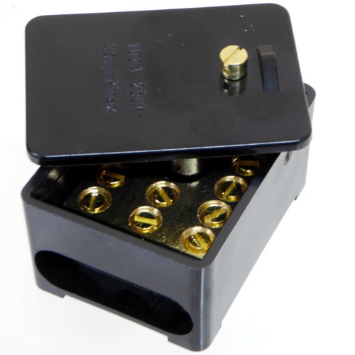 100 Amp Single Pole ISCO Type Connector Link 5 Way Junction Box Splitter Henley - Picture 2 of 8