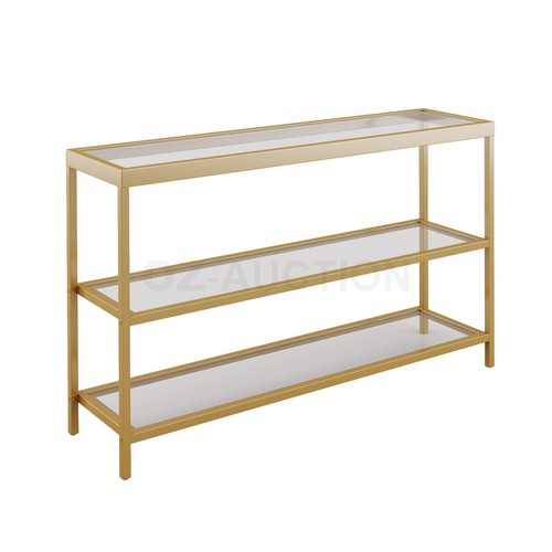 Console Sofa Table Hallway Entrance Entryway Display Stand Plant Shelf GD BK - Picture 68 of 133