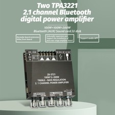 DC12-30V 10A Bluetooth Digital Amplifier Board 2.1 Channel 100W 100W 200W