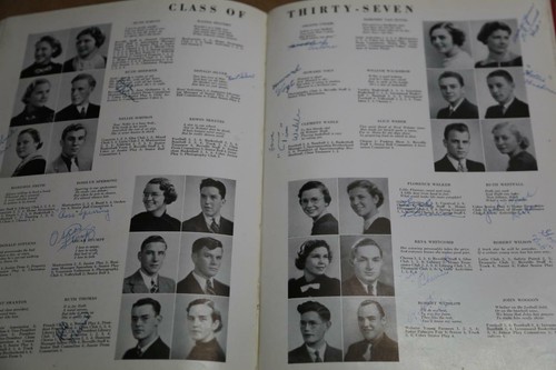 1937 REVEILLE Annual Year Book WEBSTER High School NY yearbook troubadour - Picture 3 of 5