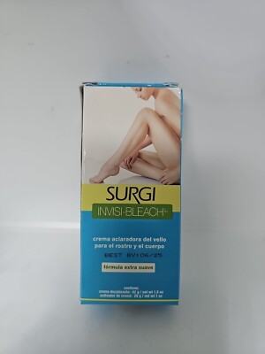 Surgi Invisi-Bleach Face & Body Hair Bleaching Cream  Extra Gentle