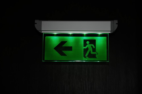 Luz de emergencia LED iluminación de emergencia salida de emergencia luz de ruta de escape nuevo modelo - Imagen 9 de 24