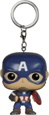 Captain America Avengers Age of Ultron Marvel Funko Pocket Pop Keychain New