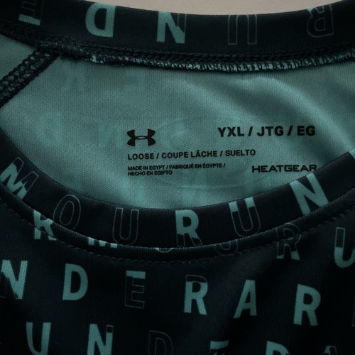 NWT Authentic Girls Teal Under Armour Pullover Shirt Size Youth XLarge - Picture 3 of 6