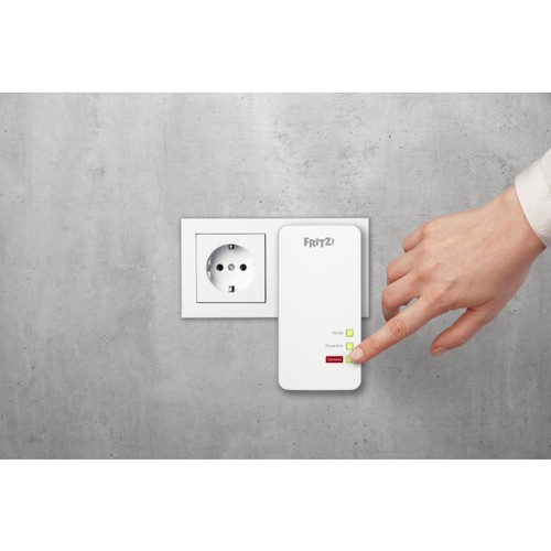 AVM FRITZ!Powerline 1260E WLAN Set 1200 Mbit/s PowerLAN WLAN Gigabit LAN - Bild 5 von 5