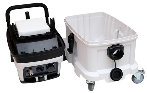 DeTec. Industriestaubsauger DT-IS40L mit Klopffunktion Bausauger mit Autostart - Bild 14 von 16