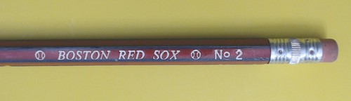 1970's Striped MLB No. 2 Pencil American League Boston Red Sox - Picture 1 of 3