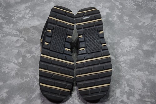 Skechers Grand Jam Sneakers Women’s 9.5 Black Suede Tan Stripes Chunky Y2K Shoe - Picture 7 of 13