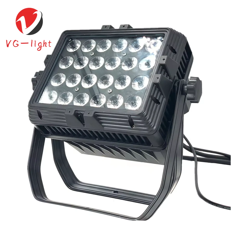 4PC Outdoor 24x15W 6in1 Led Par Lights Waterproof Par Can Light Stage Par Light - Image 3 of 4