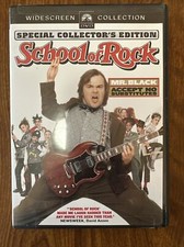 The School of Rock (DVD, 2004, Widescreen) Special Collectors Edition Jack Black