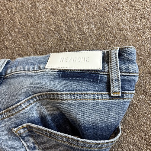 ReDone Blue Ankle Jeans Style 190-3whrac (measures 31x27) Re/done Re Done - Picture 5 of 11