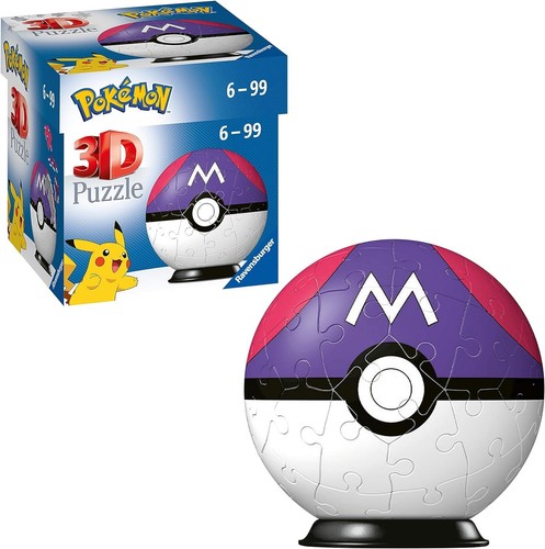 Ravensburger 11564 Pokemon Master Ball 3D Jigsaw Puzzle for Kids and Adults Age  - Picture 1 of 3