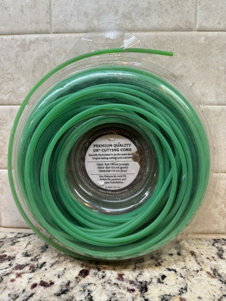 DR Walk Behind Trimmer Line / Cutting Cord Green 155mil 100' 196591 eBay