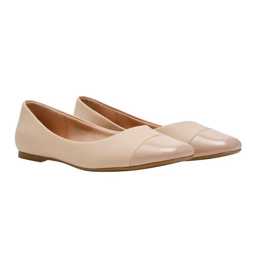 Zapatos planos de ballet DV by Dolce Vita Malanie para dama, negros, beige - Tallas: 9, 10 - Imagen 7 de 13