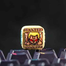 Wanted Doflamingo Artisan Keycap One Piece Keycap for Mechanical Keyboard