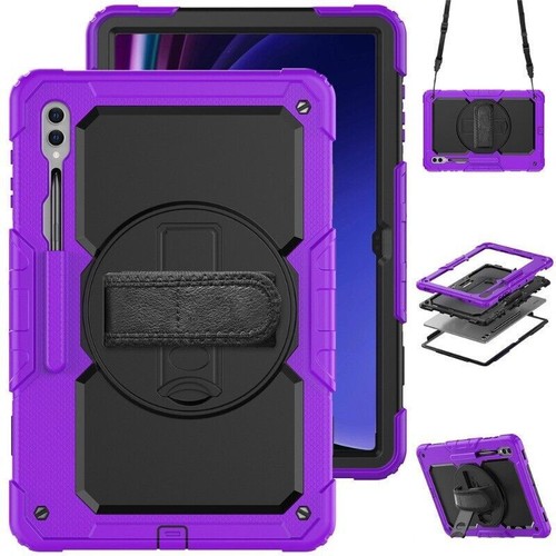 For Samsung Galaxy Tab S9 Ultra Plus 11" 12.4" 14.6" Rotating Case Screen Cover - Picture 15 of 130