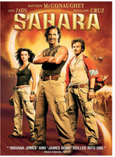 Sahara - Matthew McConaughey & Penelope Cruz (DVD, 2005, Widescreen)