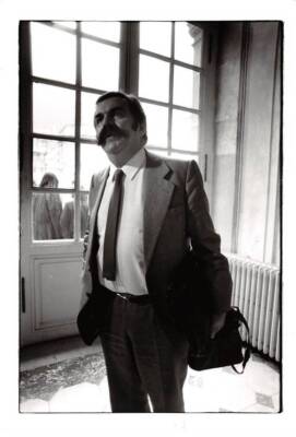 Pressefoto.MLE10000.25x18 cm ca.Jacques Chereque.1984.Nominierung com