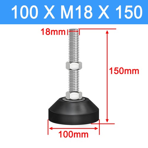 Leveling Machine/Furniture Feet M6-M20 Screw in Height Adjustable A2 stainless - Picture 171 of 212