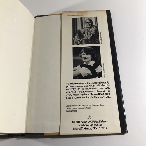 Libro de cocina The Yul Brynner - Tapa dura vintage - Yul Brynner con Susan Reed - Imagen 8 de 19