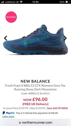 New balance Goretex fresh foamX V12 880 - Picture 9 of 9
