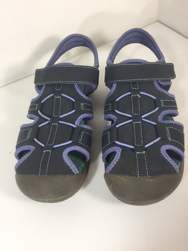 Rugged Outback Women's Walking Sandals Gray Purple Closed Toe Size 5 - Picture 2 of 8