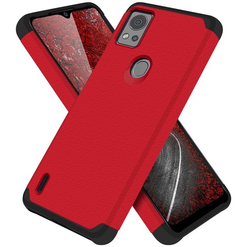 Funda rígida híbrida para teléfono Cricket Icon 5/AT&T Motivate 4 + vidrio templado - Imagen 62 de 77