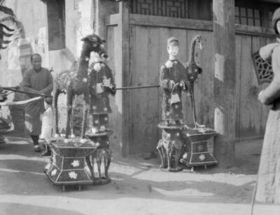 Lions China Beijing 1924 OLD PHOTO