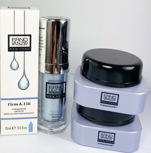 Erno Laszlo FIRMARINE SERUM 0.5 oz + BONUS (2) Firmarine Night Cream + Mask** - Picture 3 of 8