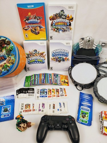 Skylanders Lot Figures Power Pads Games Cases Cards Stickers Posters READ - Picture 13 of 16